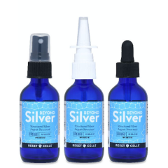 Beyond Silver-Structured Silver Refillable Dispenser Series (2 oz)