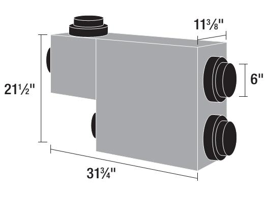 Greentek XDH 7.15 ES HRV Dimensions