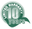 10 Year Warranty